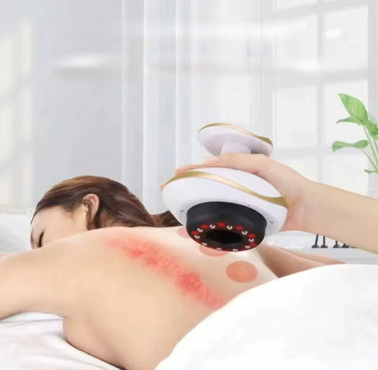 Gua Sha-Elektrisches Schröpfen-Massage-Wärme Gerät