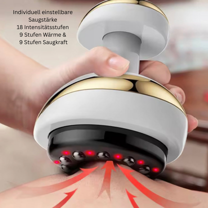 Gua Sha-Elektrisches Schröpfen-Massage-Wärme Gerät