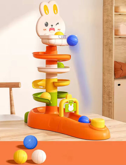 3 in 1 Stapelturm-Ballturm-Bunnytower